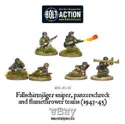 Bolt Action WGB-START-11 Fallschirmjager (German Starter Army) WWII Paratroopers
