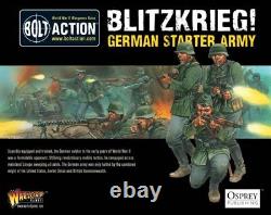 Bolt Action WWII Blitzkrieg German Army 1000 Points 156 Military Table Top W