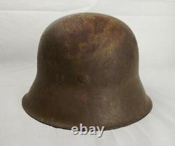 Circa WW2 German Made Norwegian M42 Helmet