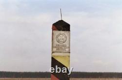 Cold War East German DDR Border Marker / Sign Fulda Gap 11th ACR 1975 Original