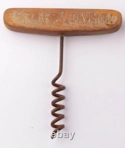 Corkscrew WW2 German air force ring WWII Luftwaffe trench art Germany Army Wehrm