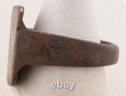 DAK Gun 1943 Palm GERMAN Ring WWII ww2 GERMANY Trench ART Jewelry MILITARY Army