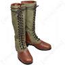 Dak Tropical Tall Boots Ww2 Repro Leather German Afrika Korps Army All Sizes