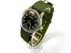 DOMINO RLM, RARE MILITARY WATCHES for GERMAN ARMY, WEHRMACHT LUFTWAFFE of WWII