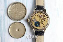 DOXA German Army WWII Vintage Military 1939 1945 men's mechanical Wristwatch