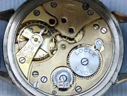DOXA Military Style WWII German Army 1939 1945 Vintage Swiss men's Wristwatch
