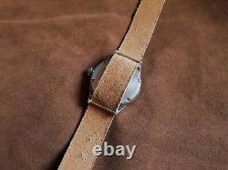 Dh Record Watch Co 022 K Swiss Wrist Military German Army Ww II 2 1940 For Men