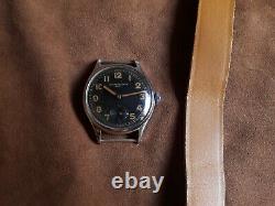 Dh Record Watch Co 022 K Swiss Wrist Military German Army Ww II 2 1940 For Men