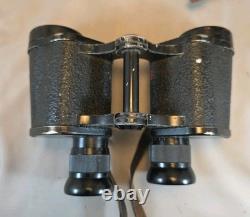 Dienstglas H/6400 WWII German Army 6x30 Binoculars beh KF with Case