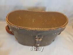 Dienstglas H/6400 WWII German Army 6x30 Binoculars beh KF with Case