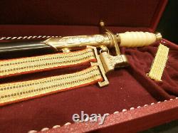 East German Army General Dagger Complete! Unissued In Case