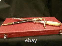 East German Army General Dagger Complete! Unissued In Case