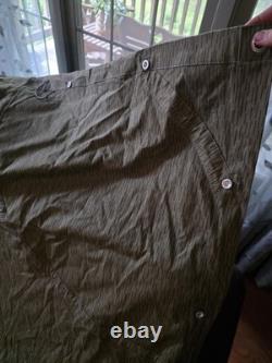 East German NVA DDR army Strichtarn camo poncho shelter-half tent Zeltbahn
