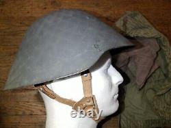 East german army helmet M56 Type II With Strichtarn cover