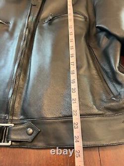 Eastman Ostman Luftwaffe Black Horsehide Leather Jacket 44 German WWII Pristine