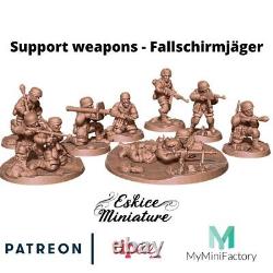 Eskice Miniatures WW2 German Fallschirmjäger Army Bolt Action WWII 15mm 20 28mm