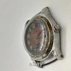 Etanche WW2 II Watch Vintage Military Men Rare German Wrist Army Wristwatch War