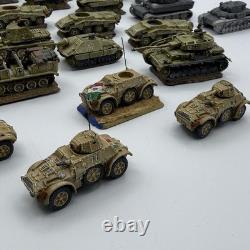 Flames Of War Painted WWII German Vehicle Tank Army Lot 15mm Miniatures Huge Set
