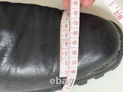 GENUINE JACK BOOTS WW2 GERMAN ARMY LUFT OFFICERS Black Leather Old Continental