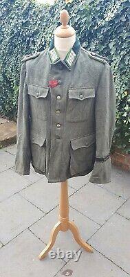 GENUINE WW2 WK2 German Feldgendarmerie jacket tunic M35 Third Reich field police