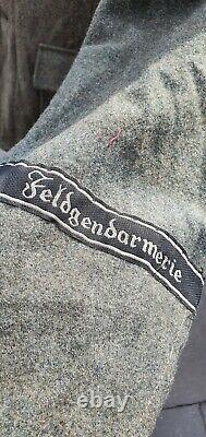 GENUINE WW2 WK2 German Feldgendarmerie jacket tunic M35 Third Reich field police