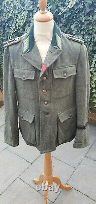 GENUINE WW2 WK2 German Feldgendarmerie jacket tunic M35 Third Reich field police