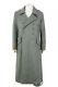 German Army M40 Field Grey Wool Greatcoat Trench Coat Size M Ww2 Replica