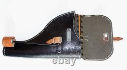 GERMAN ARMY REPRO WW2 Tan +Black ERSATZ FLARE HOLSTER WITH PUSH ROD dated 1944