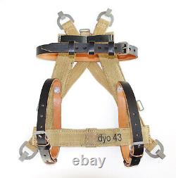 GERMAN ARMY WW2 REPRO A-frame with lower pouch and messtin strap