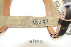 GERMAN ARMY WW2 REPRO A-frame with lower pouch and messtin strap