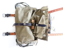 GERMAN ARMY WW2 REPRO A-frame with messtin strap and lower pack