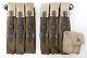 German Army Ww2 Wwii Repro 9mm Ammo Pouches For 6 Mags Aged Inv #a25