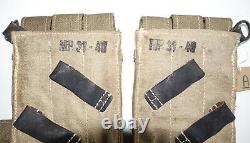 GERMAN ARMY WW2 WWII REPRO 9mm ammo pouches for 6 mags AGED inv #A8