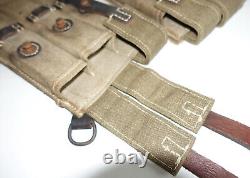 GERMAN ARMY WW2 WWII REPRO 9mm ammo pouches for 6 mags AGED inv #A8