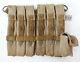 German Army Ww2 Wwii Repro Afrikakorps 9mm Ammo Pouches For 6 Mags Aged Inv #e27