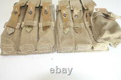 GERMAN ARMY WW2 WWII REPRO AFRIKAKORPS 9mm ammo pouches for 6 mags inv #CP