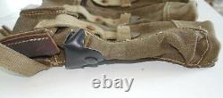 GERMAN ARMY WWII REPRO KURTZ 8mm AMMO POUCHES AGED REINFORCED back strap inv#E21