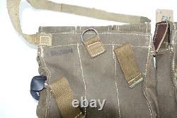 GERMAN ARMY WWII REPRO KURTZ 8mm AMMO POUCHES AGED REINFORCED back strap inv#E21