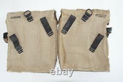 GERMAN ARMY WWII REPRO KURTZ 8mm AMMO POUCHES AGED REINFORCED red stripe inv#E17