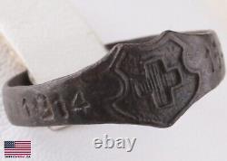 GERMAN Award IRON Cross MANs Ring GERMANY WWII ww1 WWI ww2 1914-1915 1916 Army