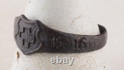 GERMAN Award IRON Cross MANs Ring GERMANY WWII ww1 WWI ww2 1914-1915 1916 Army