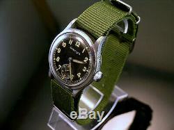 GLYCINE DH, RARE MILITARY WRISTWATCHES for GERMAN ARMY, WEHRMACHT of WWII