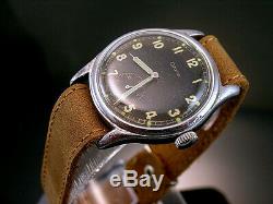 GRANA DH, RARE MILITARY WRISTWATCHES for GERMAN ARMY, WEHRMACHT of WWII