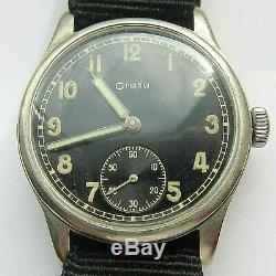 GRANA DH Wristwatch German Army Wehrmacht of period WWII. Military. Cal. KF 321