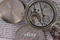 GRANA Pocket watch WWII RARE Military DH German Army Swiss Vintage 1940s WW2