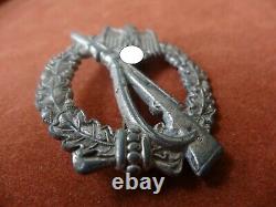 Genuine WW2 German Army Silver Infantry Assault Combat Badge