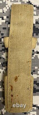 Genuine Wwii German Wehrmacht Afrika Korps K98 98k Mauser Canvas Tropical Frog