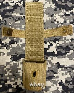 Genuine Wwii German Wehrmacht Afrika Korps K98 98k Mauser Canvas Tropical Frog