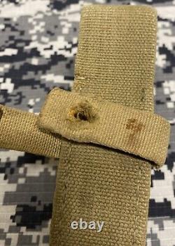 Genuine Wwii German Wehrmacht Afrika Korps K98 98k Mauser Canvas Tropical Frog