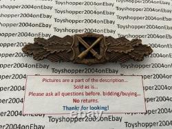 German 1957 Army WWII Veteran Close Combat Clasp in Bronze